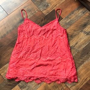 Lace adjustable tank